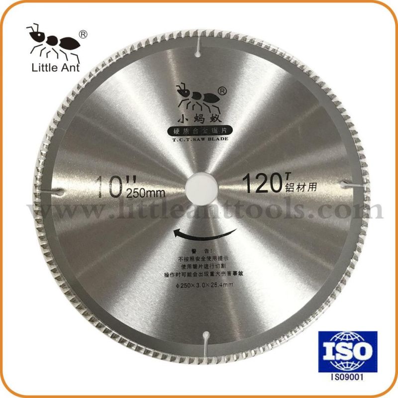 High-Quality Tct Carbide Saw Blades with Cutting Machine for Aluminum