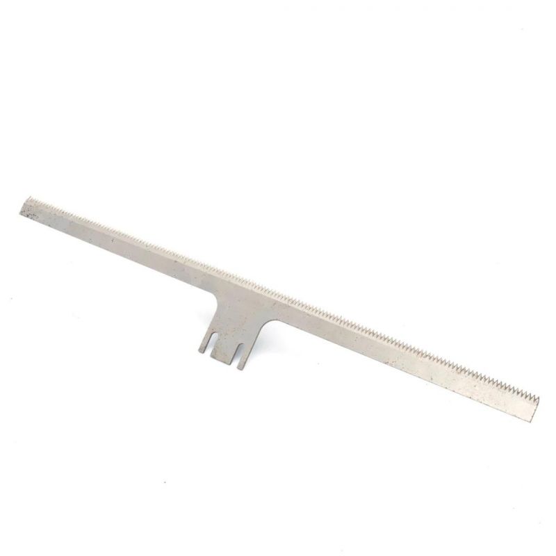 Toothed Blade for Cutting Plastic Bag and Toilet Paper