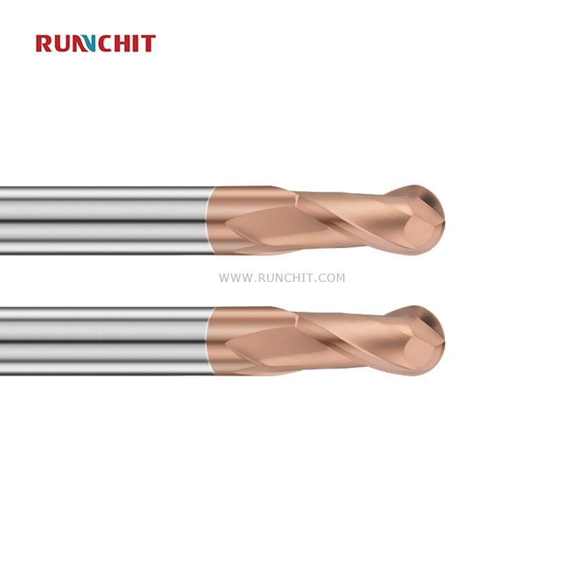 High-Speed, High-Hardness 65HRC 2 Flutes CNC End Mill From 0.1mm to 20mm for Mold Industry (HBH0202A)