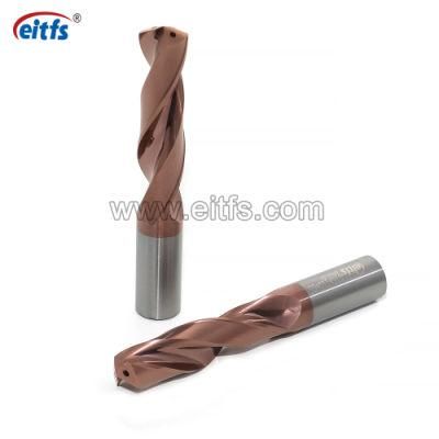 High Quality Aitin Coating 2 Flutes Carbide End Mill