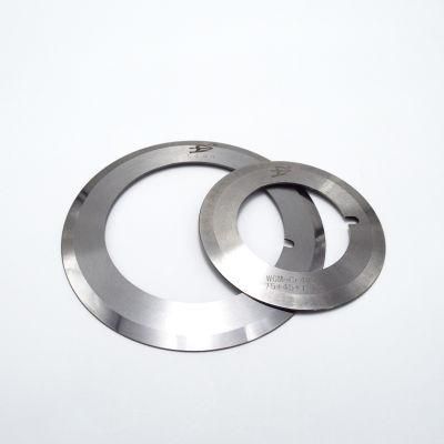 Machine Standard Shanggong Tungsten Carbide Cutter Blade Circular Slitting Knife