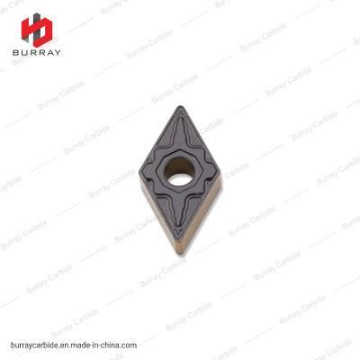 Dnmg150608-Hm Carbide Bi-Color Coated CNC Turning Tool Insert