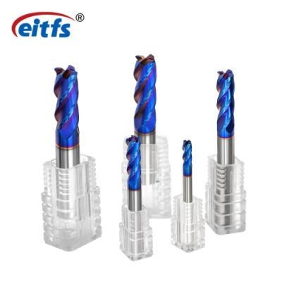 Hot Selling Tungsten Carbide End Mills Coated 4 Flute Cutters