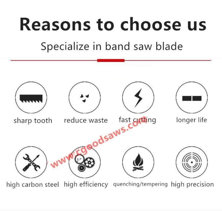 Bone Sawing Machine Saw Blade Imported Steel Band Saw Blade