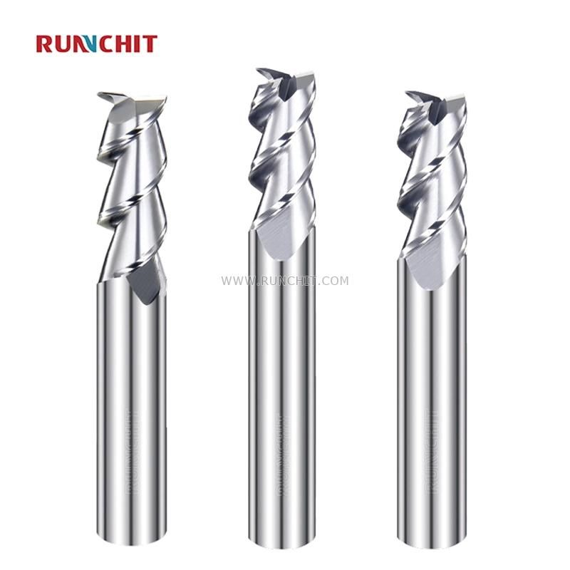 Standard Carbide Flat End Mill for Aluminum Mold Tooling Clamp 3c Industry (AEH0403A)