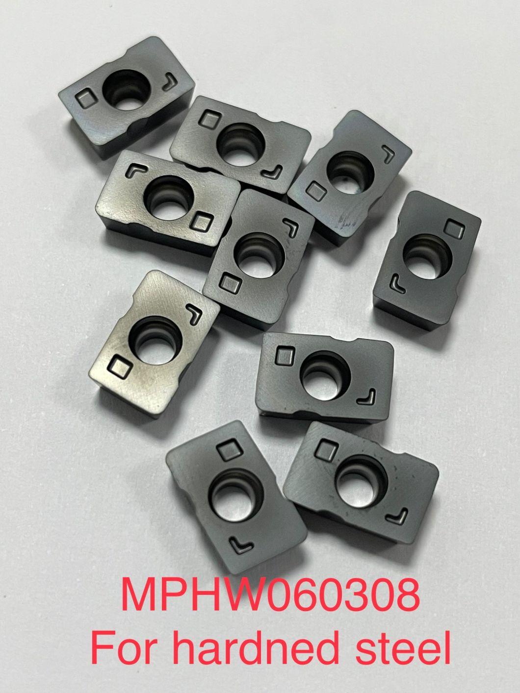 Tungsten Carbide CNC High Feed Turning Thread Milling Inserts Mgmn250