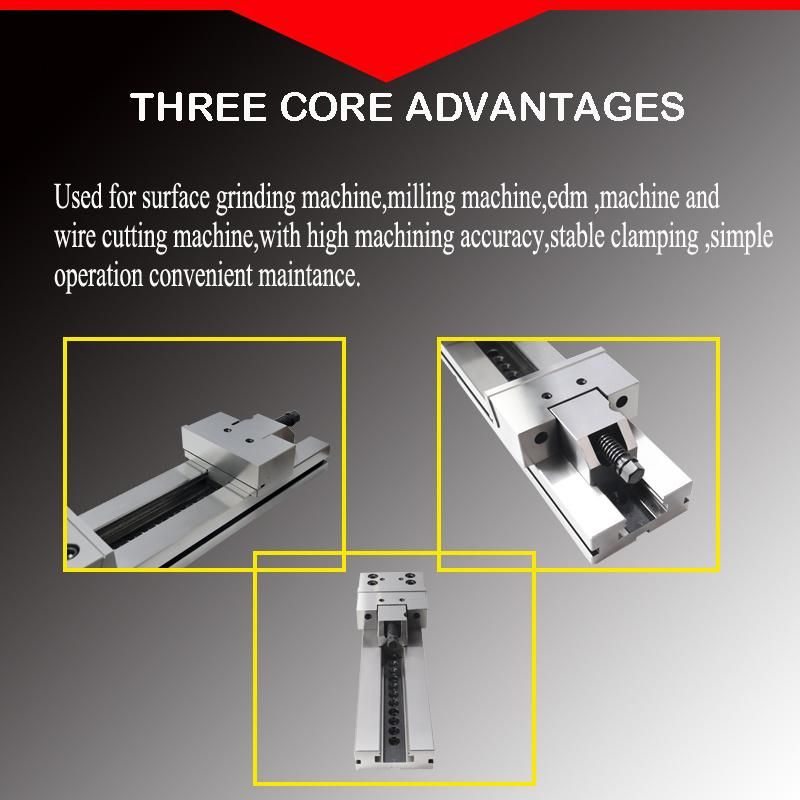 Gt Precision Modular CNC Milling Machine Tool Vise Gt100-I