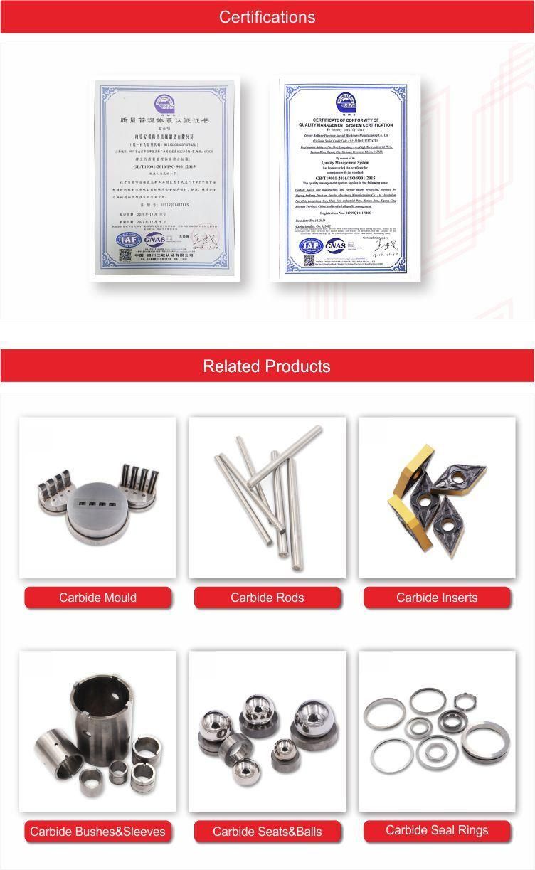 Ccmt09t308-Ts Tungsten Carbide Turning Insert Ts Chip Breaker