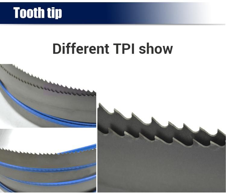 High Cutting Accuracy Carbide Tipped Bandsaw Blade