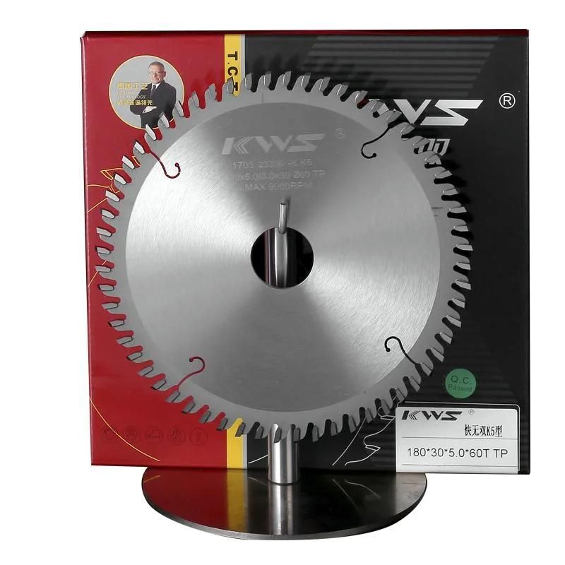 Kws Circular Grooving Saw Blade Industrial Wood Groove Cutter for Table Saw Woodworking Tool Disc Dado Blade Wholesale OEM ODM Custom Saw Blade 150*30*8.0*36t