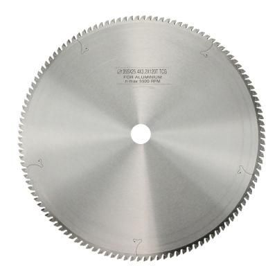 Industrial Aluminum Profile Cutting Tungsten Carbide Aluminum Tct Circular Saw Blade