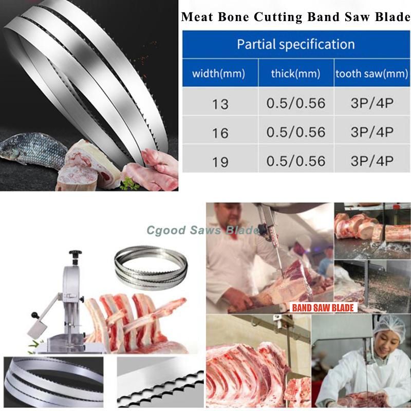 Meat Bandsaw Bone Saw Machine Cutting Blades