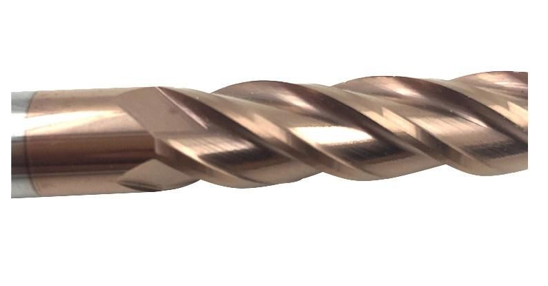 HRC45 Tungsten Carbide End Mill Cutter for Processing Carbon Steel Alloy Steel Cast Iron