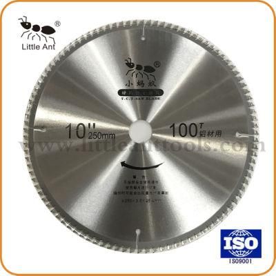 High-Quality Tct Carbide Saw Blades with Cutting Machine for Aluminum