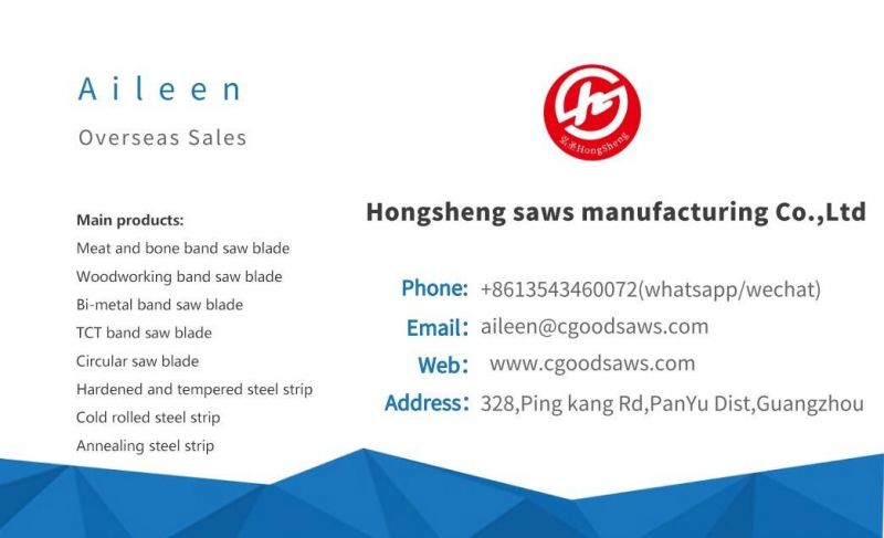 High Performance Multi Saw Blade for Cutting Meat Fish Bone