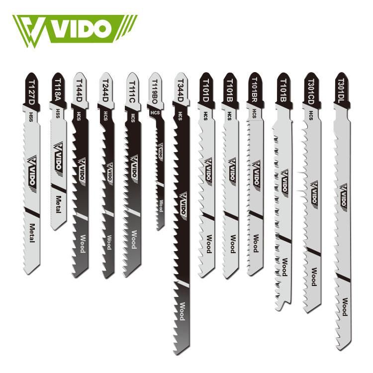 Vido HSS Hcs T101b Medium Metal Jigsaw Blades