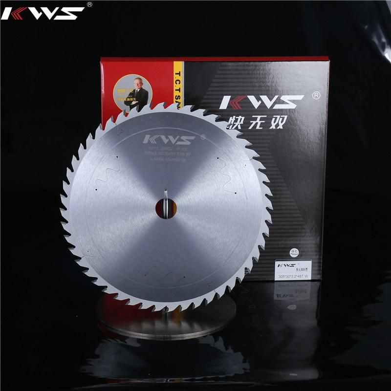 Kws Tungsten Carbide Saw Blade for Wood 250*30*3.2 Z80 Hw Atb Woodworking Cutting Tools Chrome Coating