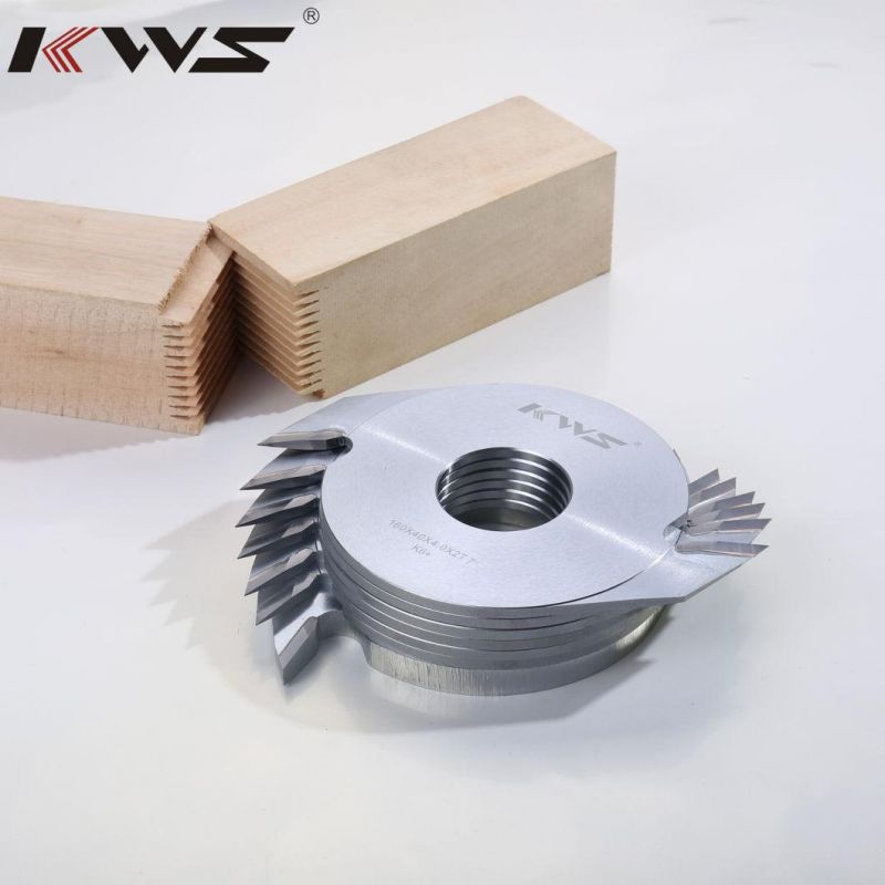 Kws 160 mm Wood Finger Joint Cutter for Wood 160X70X4.0X2t