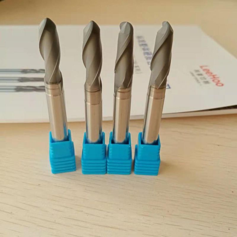 Diamond Coated Carbide Ball End Mill