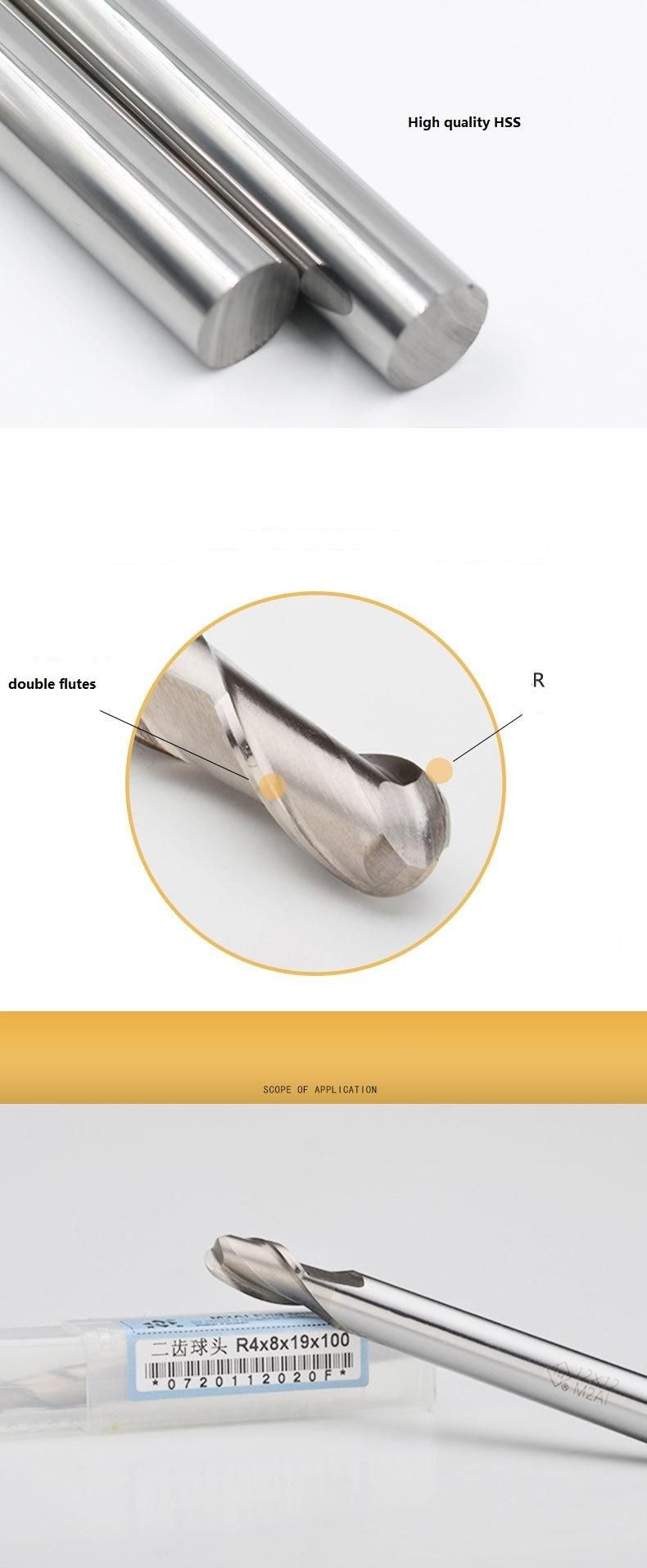 DIN844 Standard HSS Square Type End Mills (SED-EM-S844)