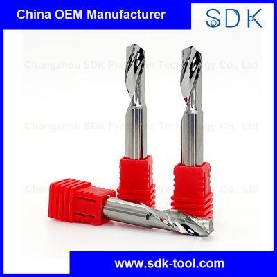 Tungsten Carbide 1 Flute End Mill Cutting Tools for Aluminium