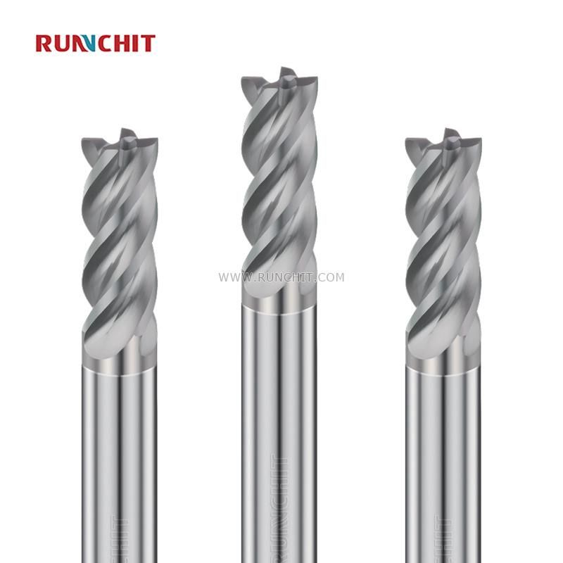 HRC 55 4 Flutes Cutting Tool for Aerospace and Military Industry Medical Care (UE0204)
