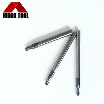 Short Flute Carbide Ball End Mill Cutter for Cast Iron