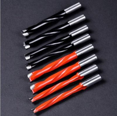 Kws Woodworking Dowel Twist Drill Bit Set Brad-Point 7mm*100mm L/R