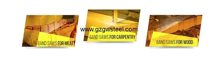 Hardened Teeth Bandsaw Blade for Wood Mizer Machine Use