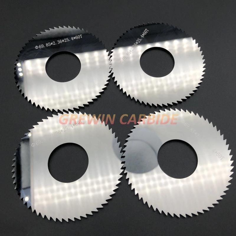 Gw Carbide Cutting Tool-Tungsten Carbide Circular Saw Blades for Metal Wood Aluminum