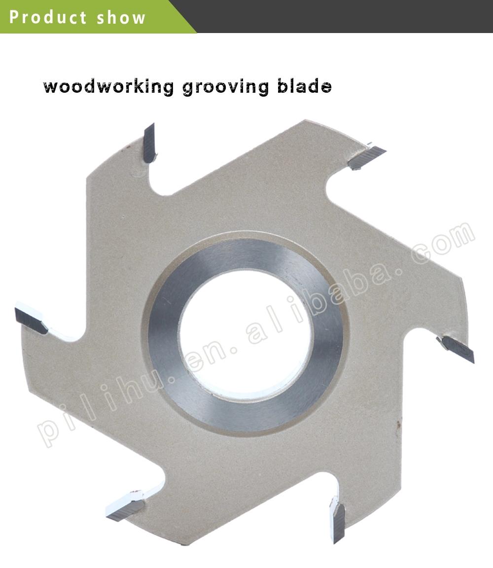 125mm Carbide Inserts Milling Cutter Grooving Blade for Wood