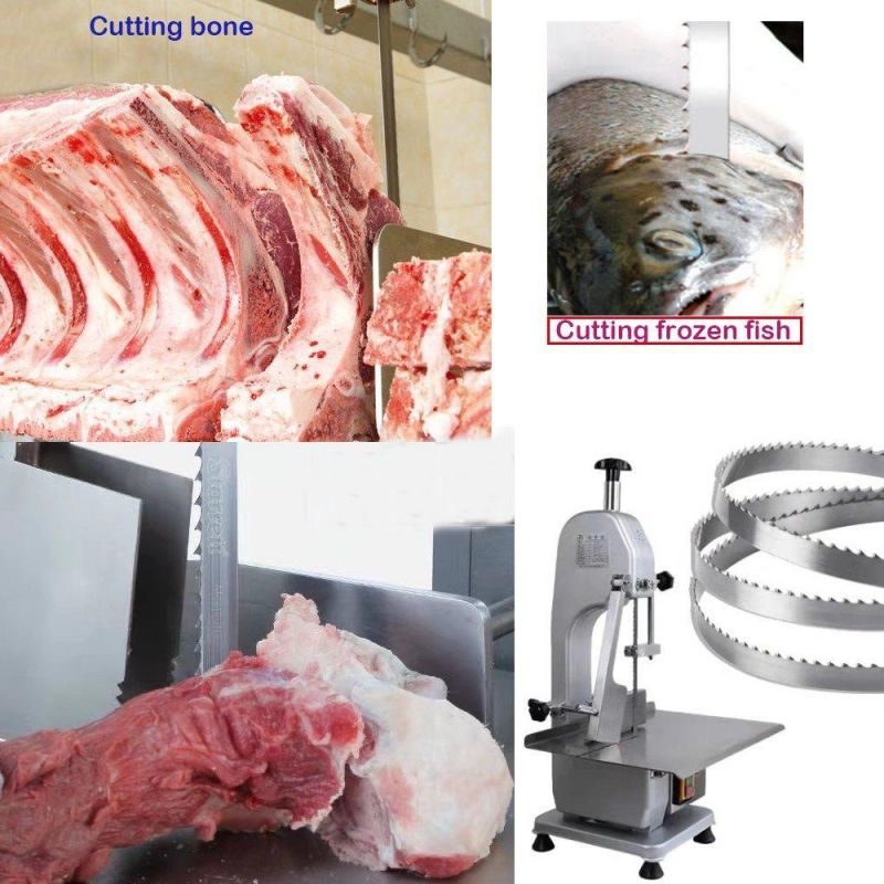 Food Band Saw Blade for Bones, Fishes, Meat Cutting Machine