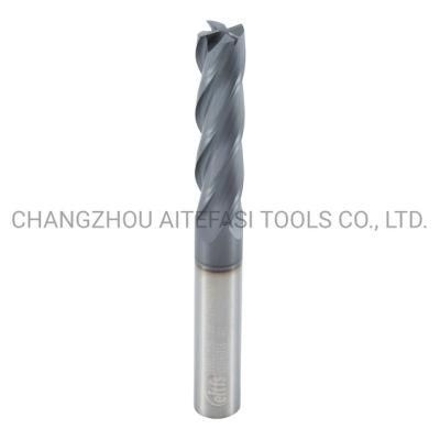 Carbide 2/3/4 Flutes Square End Mill for CNC Milling Cutter