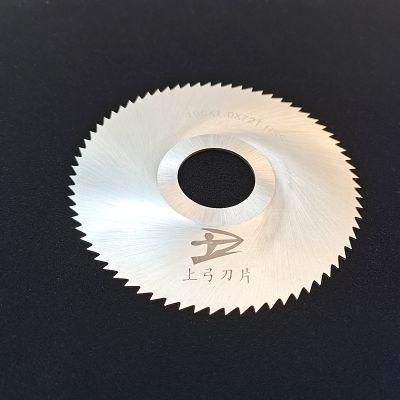 High Speed Steel Slitting Machine Finger Joint Cutter Saw Blade