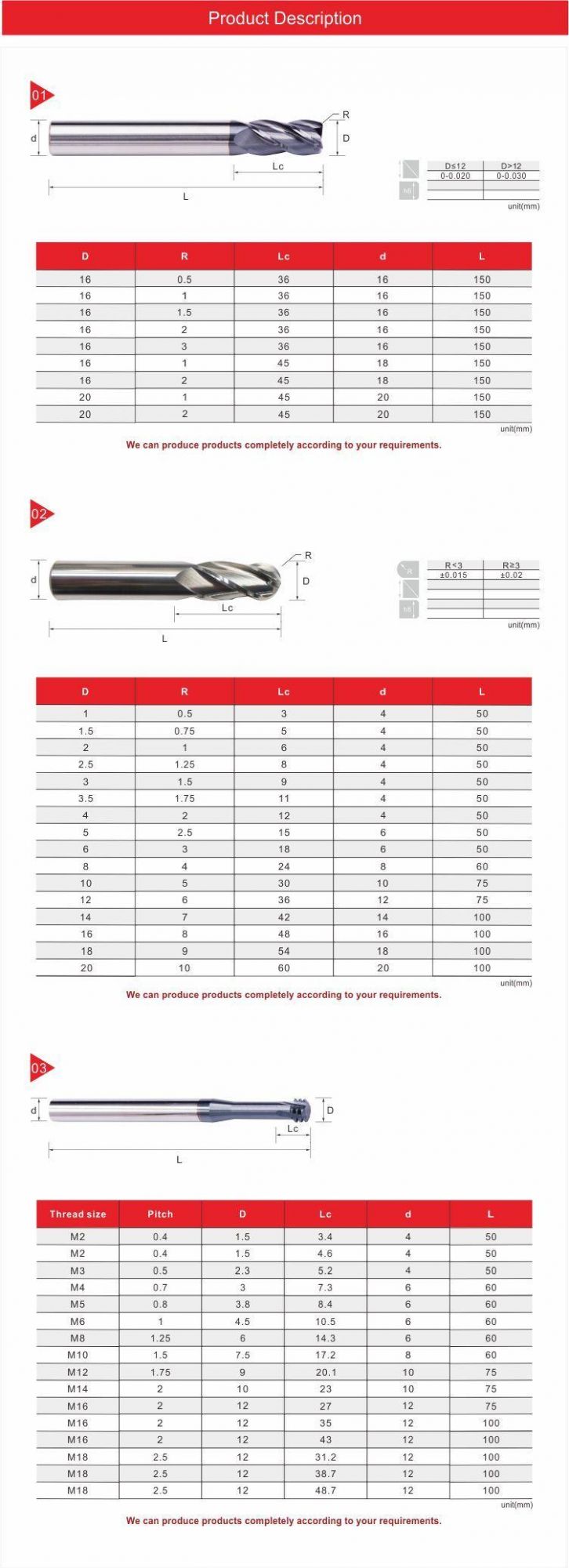 Solid Carbide High Precision Milling Cutter Grooving Milling Tool