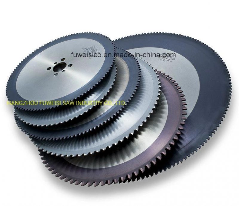 HSS Dmo5 Circular Saw Blade Ticn Coated for Stainless Steel Tube Cutting.