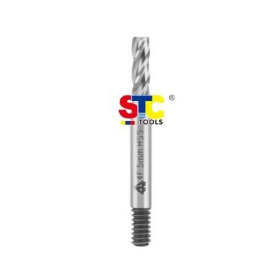 Threaded Shank HSS End Mills