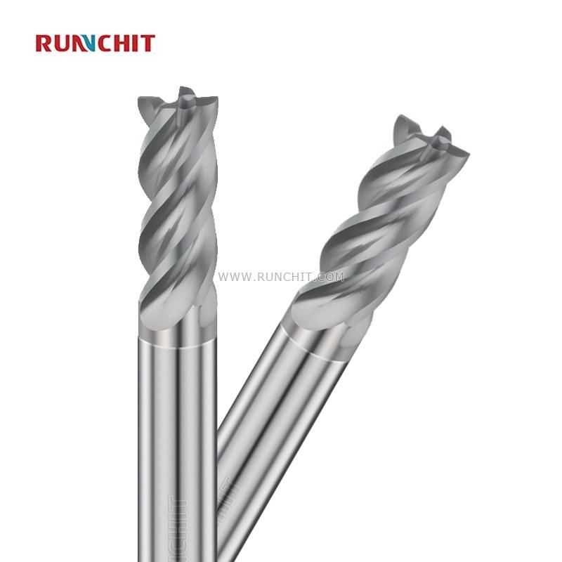 HRC 55 Standard Carbide End Mill for Aerospace and Military Industry Medical Care (UE0804)