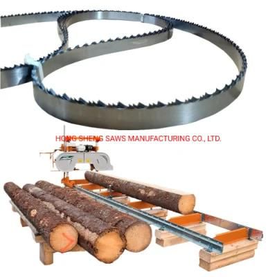 Hard Wood Cutting Portable Sawmill Wood Mizer Bandsaw Blade