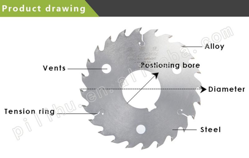 China Suppliers Tct Round Cutting Blade for Redwood Low Price