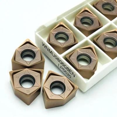 High Proformance Tungsten Carbide CNC Inserts for Turning Insert Turning Tool Wnmu/Cnmg/Tmmg/Snmg/Wnmg/Snmg/Vnmg/Tcmt/Dcmt