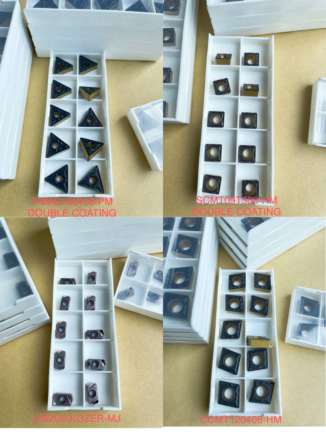 Tungsten Carbide Insert Machine Carbide Cutting Tool Turning/Milling/Threading/Grooving/Drilling CNC Insert Apmt Rpmt Lnmu Cnmg Tnmg Wnmg Vnmg Mgmn Sp300