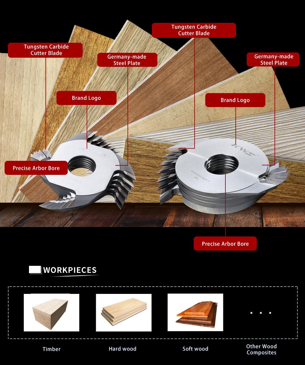 Tct Carbide Finger Joint Cutter- Single Chip