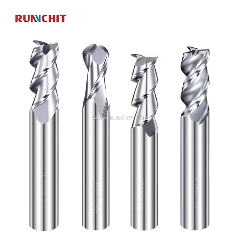 Standard Carbide Flat End Mill for Aluminum Mold Tooling Clamp 3c Industry (AB0202A)