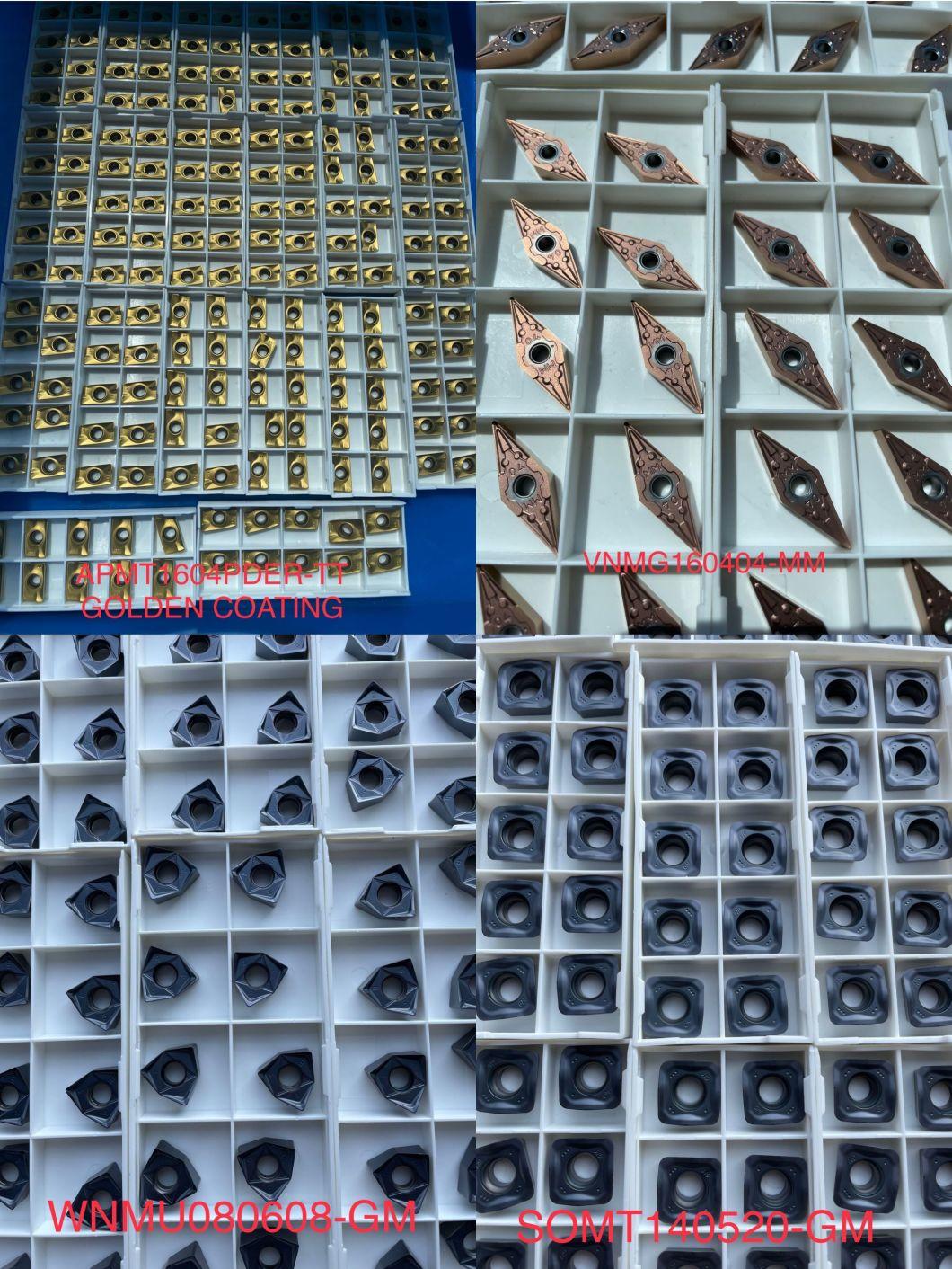 China Manufacture Milling Insert Apmt1604 Apmt1135 Mgmn300 Mgmn400 Rdmt1204 Rdmt10t3 Rdmt1604 Lnmu0303