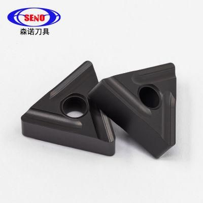 CNC Cutting Tool Carbide Hra92 Turning Inserts for Steel Roughing in Medium Cutting Tnmg160408r-Zc