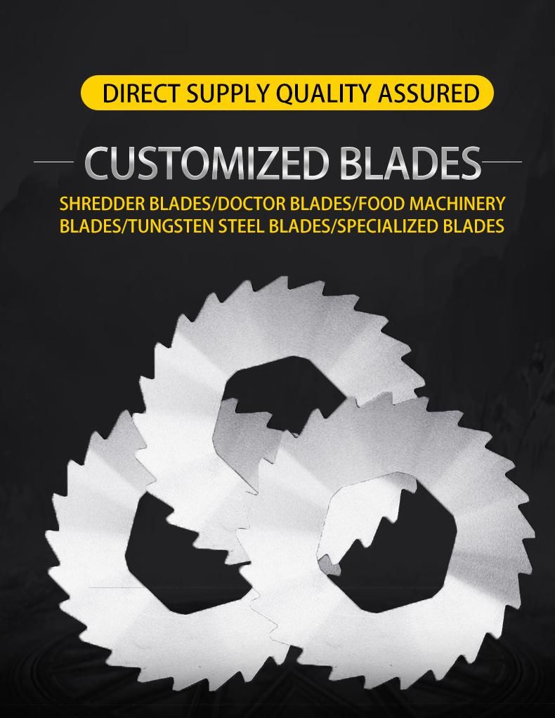 Tungsten Carbide Metal Machinery Knife Diamond Cutting Wood Saw Blade