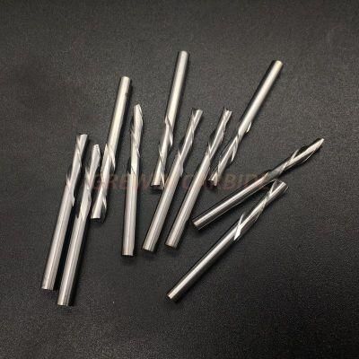 Gw Carbide-HRC50 Tungsten Carbide Single Flute Polishing End Mill for Aluminum Cutting Tools with High Resistance and Good Quality