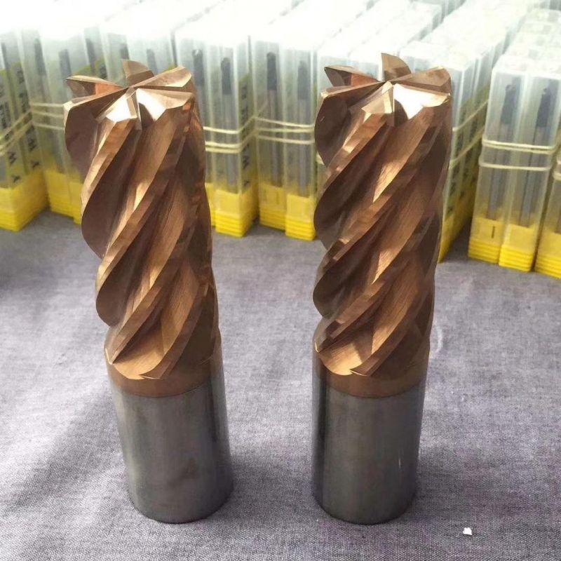 DIN844 HSS 4 Flutes Long End Mill