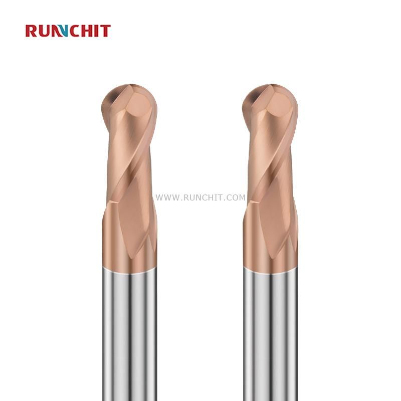 High-Speed, High-Hardness 65HRC 2 Flutes CNC End Mill From 0.1mm to 20mm for Mold Industry (HBH0202A)